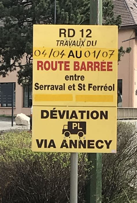 Serraval La reprise des travaux de réparation des affaissements sur la