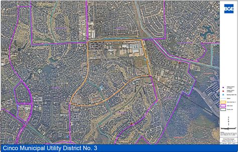 Cinco Ranch Mud District Map