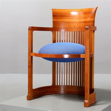 Barrel Chair By Frank Lloyd Wright For Cassina 1980s 216604