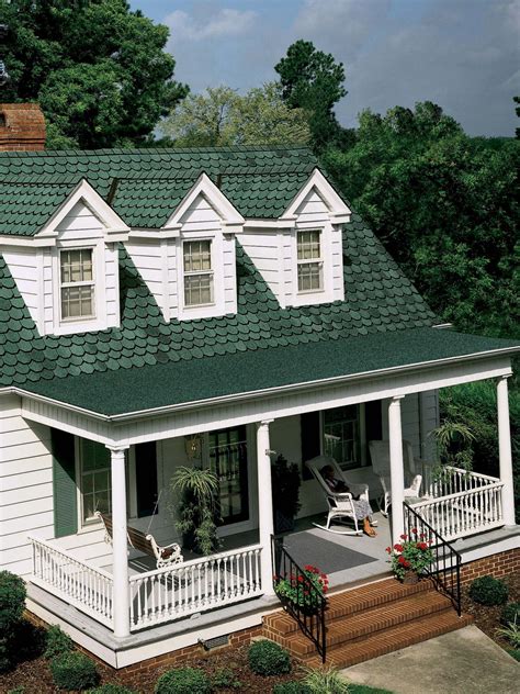 Awesome Green On Roof Shingles - Best Home Design