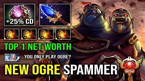 New Level Ogre Magi Spammer First Item Midas Super Rich Top