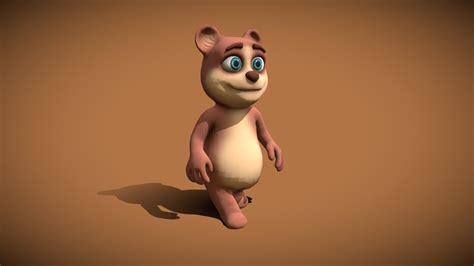 Cartoon Bear Buy Royalty Free 3D Model By 3DAnvil 42f166c