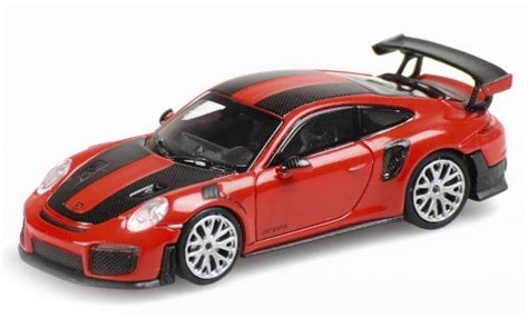 Miniature Porsche Gt Rs Minichamps Gt Rs Rouge Avec