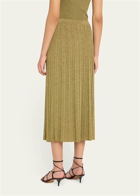 Zimmermann Wylie Rib Midi Skirt Bergdorf Goodman