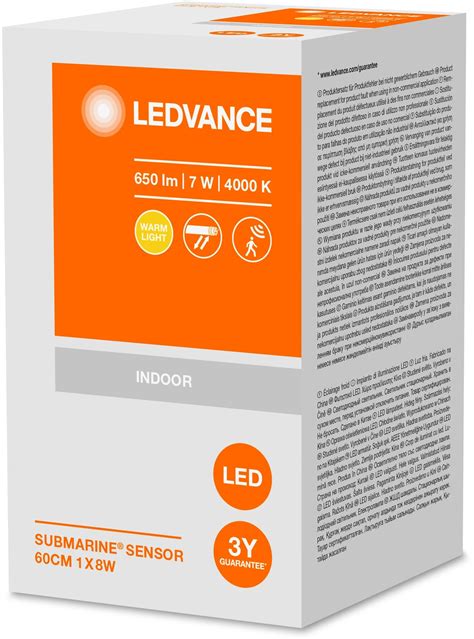 Ledvance LED Feuchtraumleuchte Submarine Mit Bewegungsmelder 60 Cm