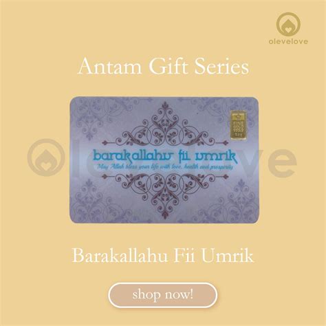 Gift Series Barakallahu Fii Umrik Aksr Citra