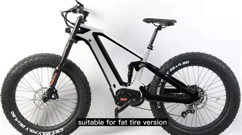 Dirt Fat Tire Electric Bike M620 M560 1000w Mid Drive Full Suspension ...