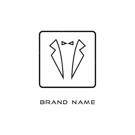 Premium Vector | Suit logo design