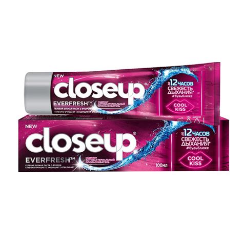 Паста зубная CLOSEUP EVERFRESH COOL KISS 100 мл - купить с доставкой по ...
