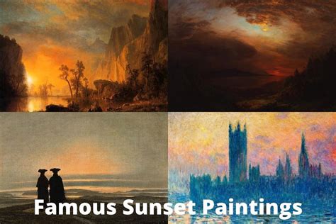 13 Most Famous Sunset Paintings - Artst