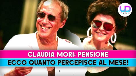 Claudia Mori Ecco Quanto Prende Di Pensione Youtube