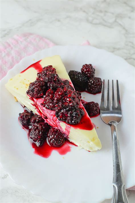 3 Ingredient No Bake Cheesecake The Salty Pot