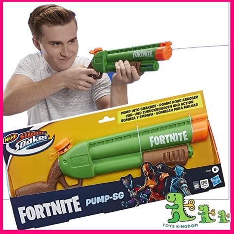 Hasbro Nerf Super Soaker Fortnite Pump Sg Water Blaster Fun Activities