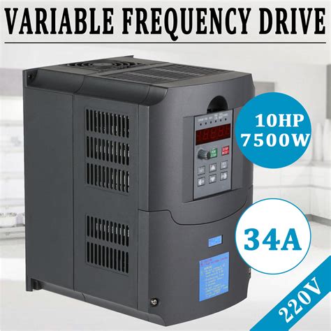 Hp Kw A Variable Frequency Drive Inverter Cnc Vfd Hvac Single To