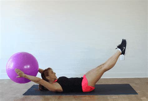 6 Stability Ball Ab Exercises To Tone And Strengthen Your Core