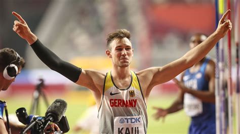 Gold Niklas Kaul ist jüngster Zehnkampf Weltmeister kicker