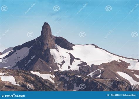 Black Tusk Mountain In Garibaldi Park Whistler B Stock Photo Image