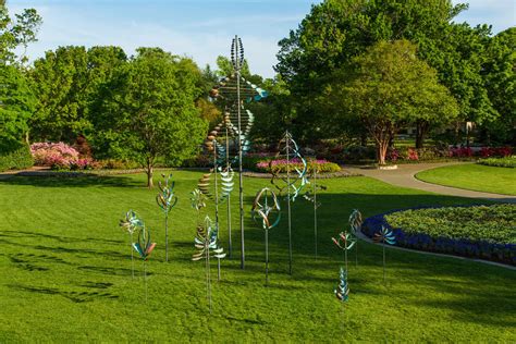 Whitaker Wind Sculptures at the Dallas Arboretum and Botanical Gardens - Leopold Wind Sculptures