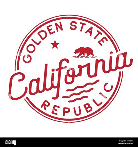 California logo. Golden State design template. Vector and illustration ...