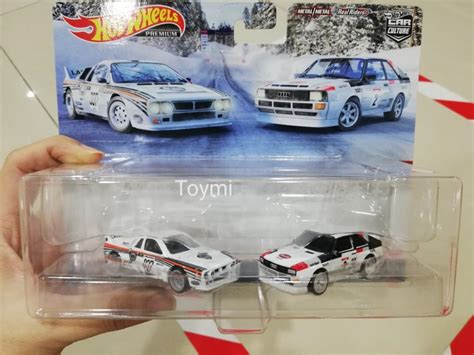 Hot Wheels Premium Rally Lancia 037 Audi Quattro Hobbies Toys Toys Games On Carousell