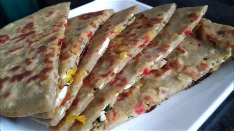 Paneer Paratha पनीर पराठा पनीर भरवा पराठा Low Carb Healthy Multi Grain Stuffed Paneer