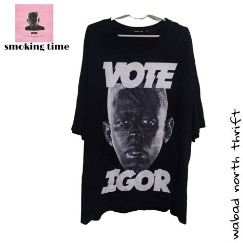 Tyler The Creator VOTE IGOR By Smoking Time Men S Fashion Tops Sets