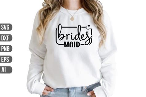 Brides Maid Svg Graphic By Graphics River Creative Fabrica