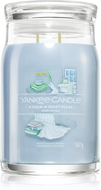 Yankee Candle A Calm Quiet Place Bougie Parfum E Signature Notino Fr