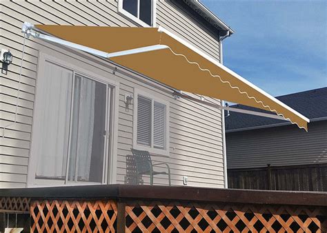 Residential Electrical Motorized Sunshade Awnings Retractable Waterpro Ft Awning Co Ltd