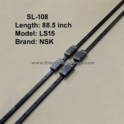 Cnc Nsk Ls Double Linear Slides With Four Bearings Inch Length Sl