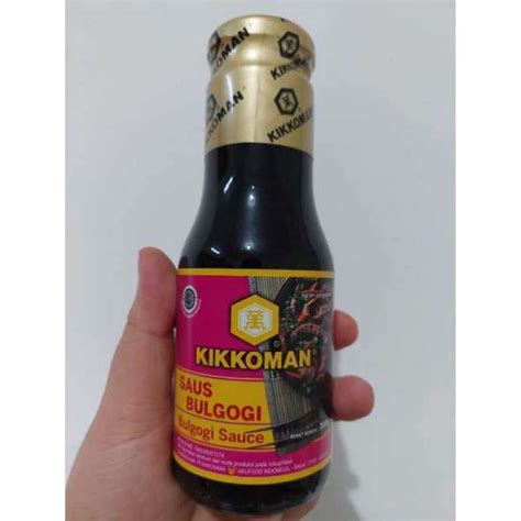 Jual Kikkoman Saus Bulgogi Sauce 300gr Saos Halal Kikoman Bahan