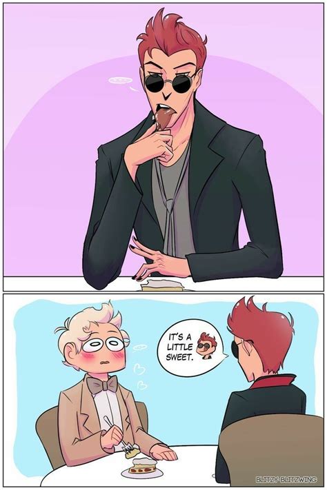 Imágenes De Good Omens † Cute Comics Good Omens Book Couples Comics