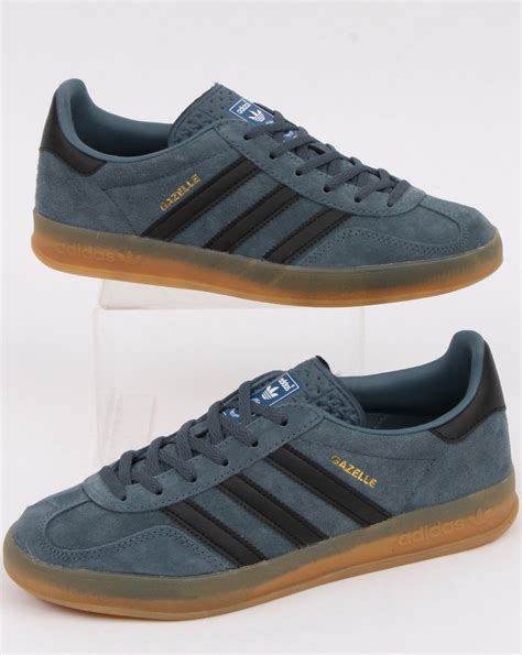 Mens Adidas Dark Grey Gazelle Indoor Trainers Atelier Yuwa Ciao Jp