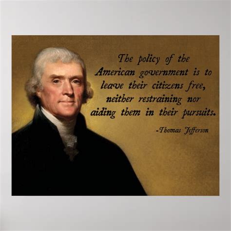 Thomas Jefferson Limited Government Poster | Zazzle