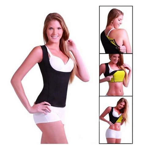 Buy Women Neoprene Sauna Waist Trainer Vest Hot Shaper Summer