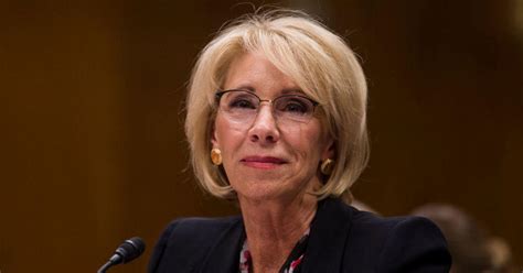 Education Secretary Betsy DeVos Resigns In Wake Of Capitol Assault