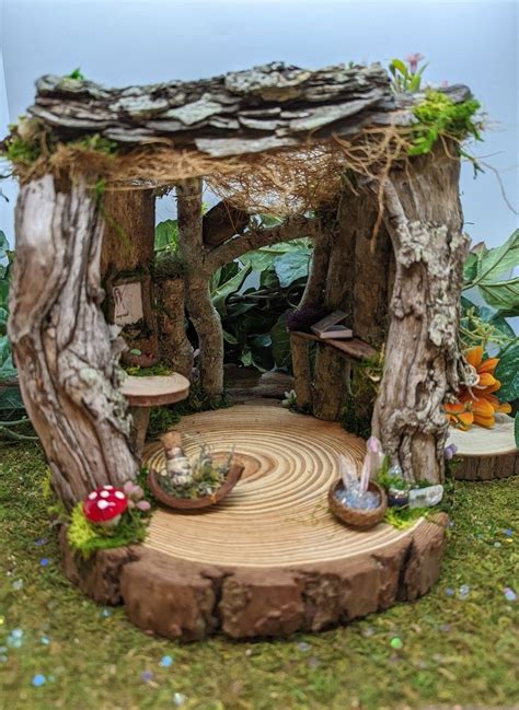 Deluxe Fairy Garden House Fairy House Handmade Fairy House - Etsy ...