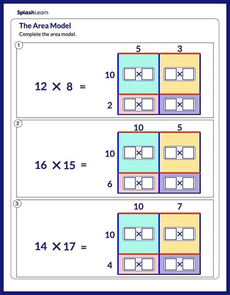 Area Model Multiplication Multiplying Decimals Area Model Anchor