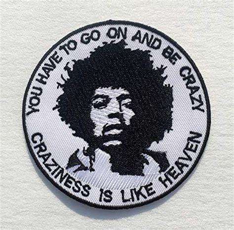 Amazon Rock Band Cool Patches Hendrix Inspired Embroidered Iron On