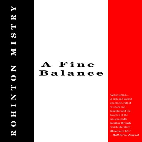 A Fine Balance by Rohinton Mistry - Audiobook