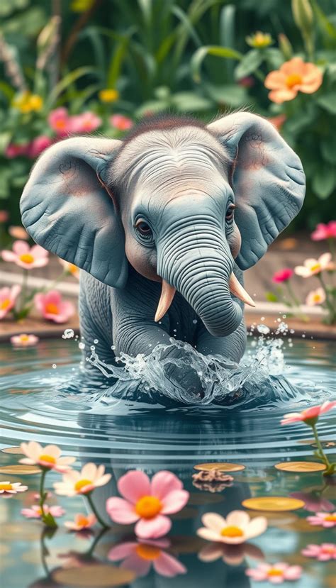 🔥 Download Baby Elephant Phone Wallpaper By Vhill29 On Wallpapersafari