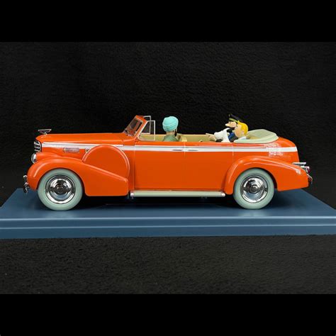 Tintin Cadillac Fleetwood Le Taxi De New Delhi Tintin Au Tibet Orange