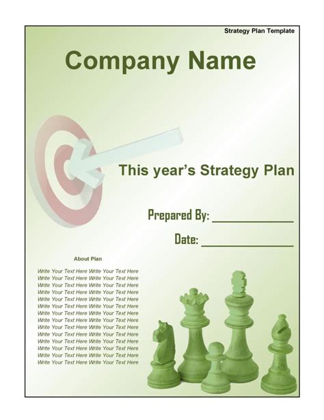 32 Great Strategic Plan Templates to Grow your Business