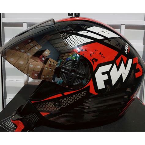 Capacete Aberto Fw3 X OPEN SPEED Shopee Brasil