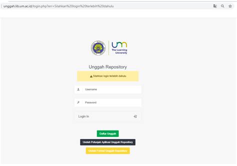 Unggah Karya Ilmiah Pada Repositori UM Bisa Dilakukan Secara Online