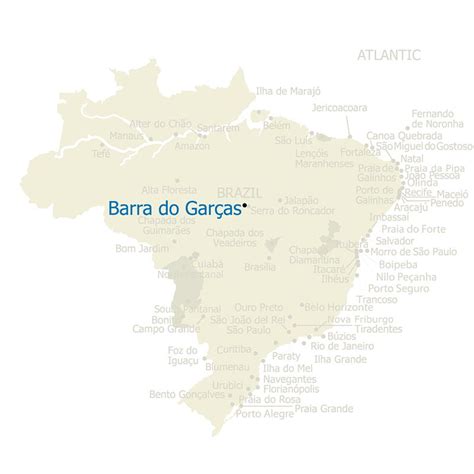 Barra Do Gar As Mapa Retoedu