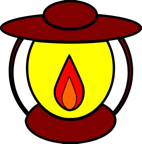 Download Oil Lamp Clipart Png Fire Lamp Clipart Clipartkey