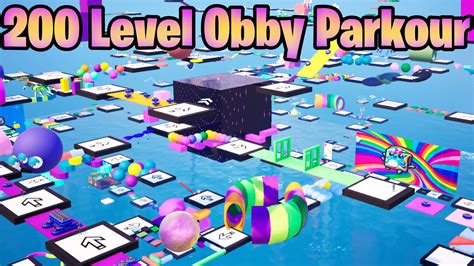 Level Obby Parkour By Leafgamesfnc Fortnite