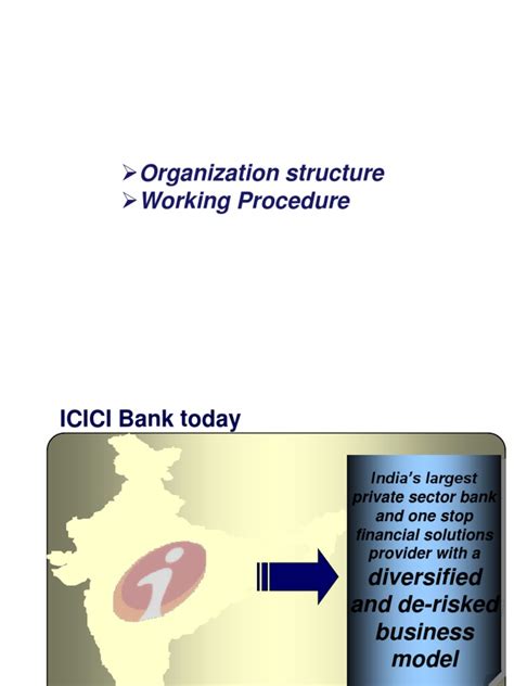 PDF ICICI Bank Structure DOKUMEN TIPS