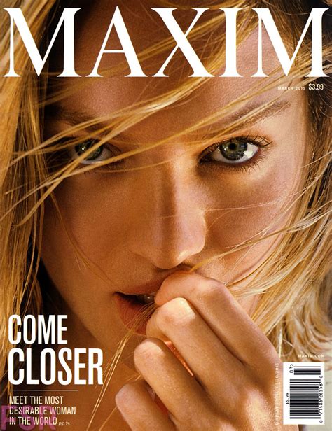 Candice Swanepoel – Maxim Magazine March 2015 Cover • CelebMafia 